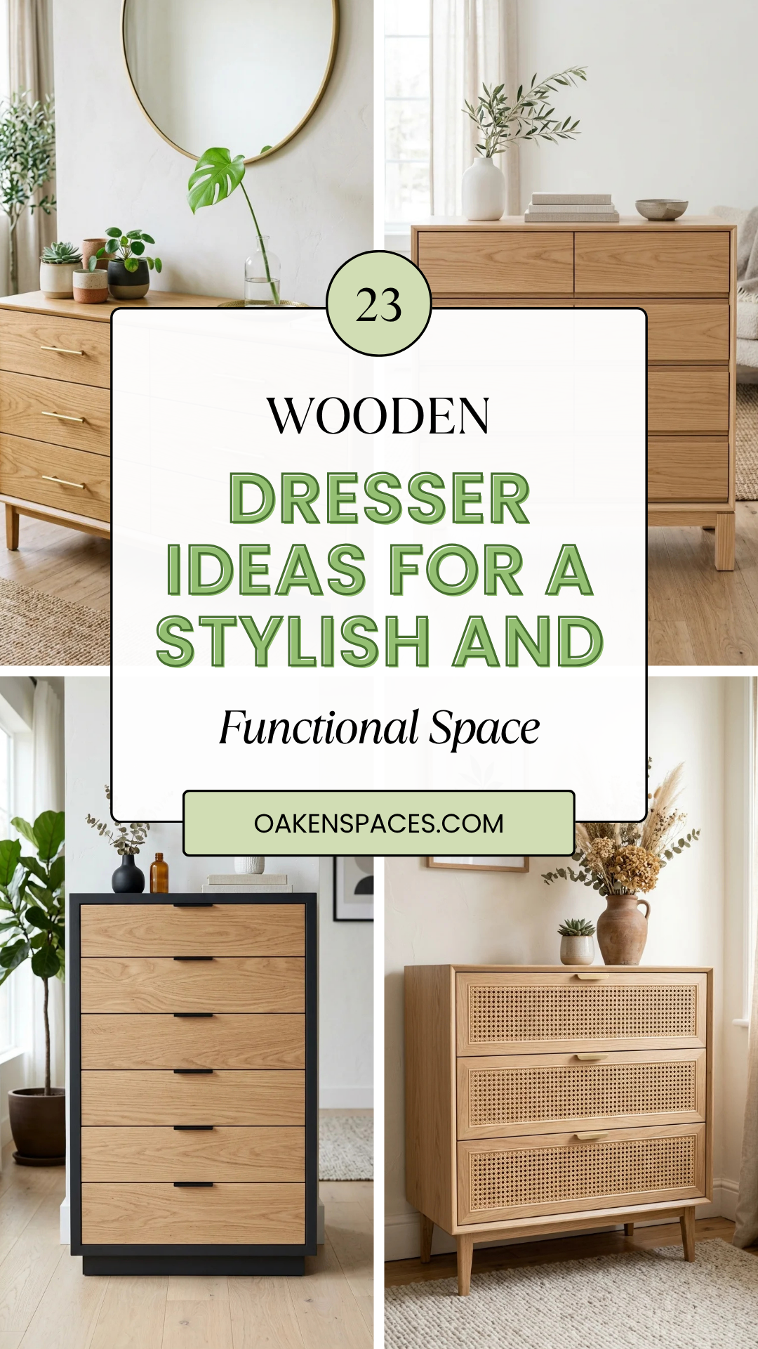 23 Wooden Dresser Ideas for a Stylish and Functional Space