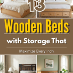 13 Wooden Beds with Storage That Maximize Every Inch