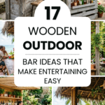 17 Wooden Outdoor Bar Ideas That Make Entertaining Easy