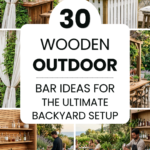 30 Wooden Outdoor Bar Ideas for the Ultimate Backyard Setup