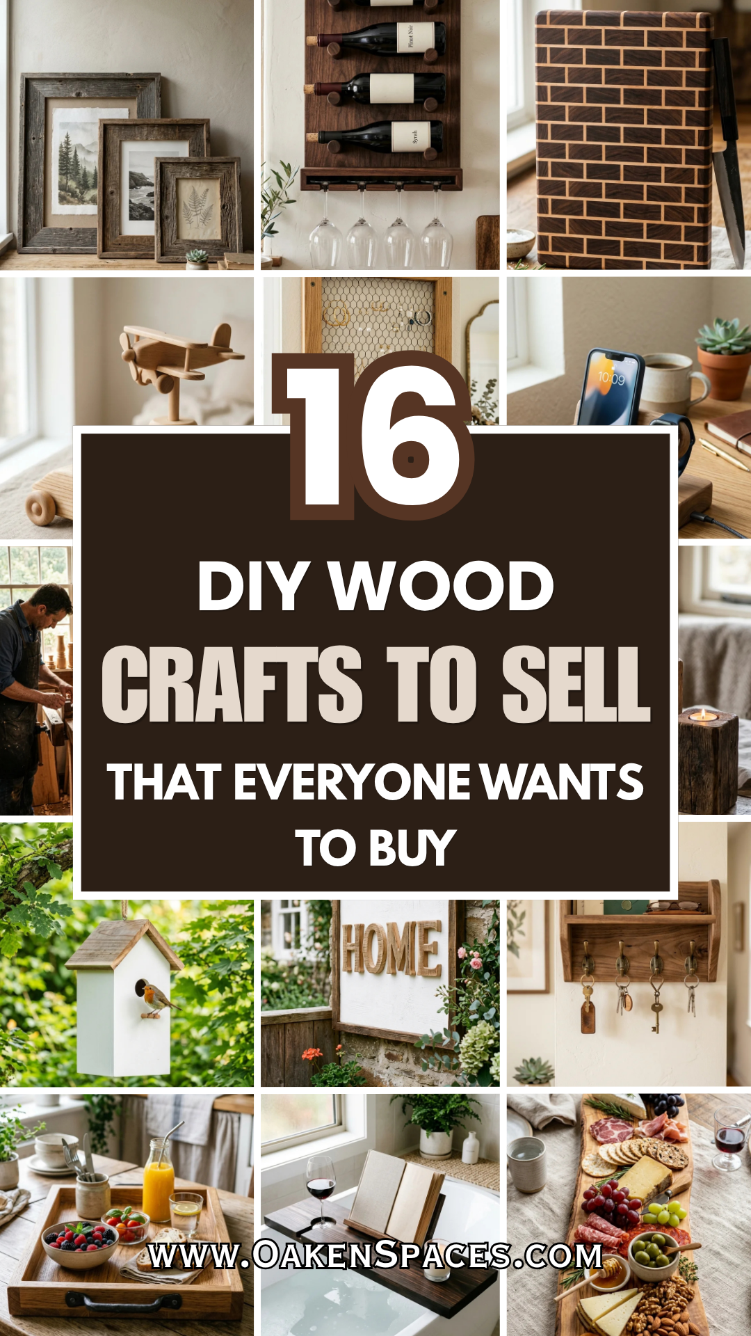 16 DIY Wood Crafts to Sell That Everyone Wants to Buy