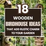 18 Wooden Birdhouse Ideas That Add Rustic Charm to Your Garden