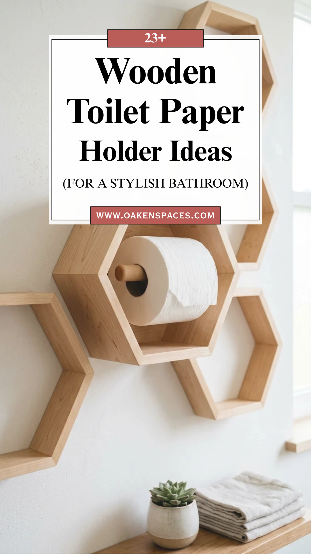23 Wooden Toilet Paper Holder Ideas for a Stylish Bathroom