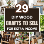 29 DIY Wood Crafts to Sell for Extra Income