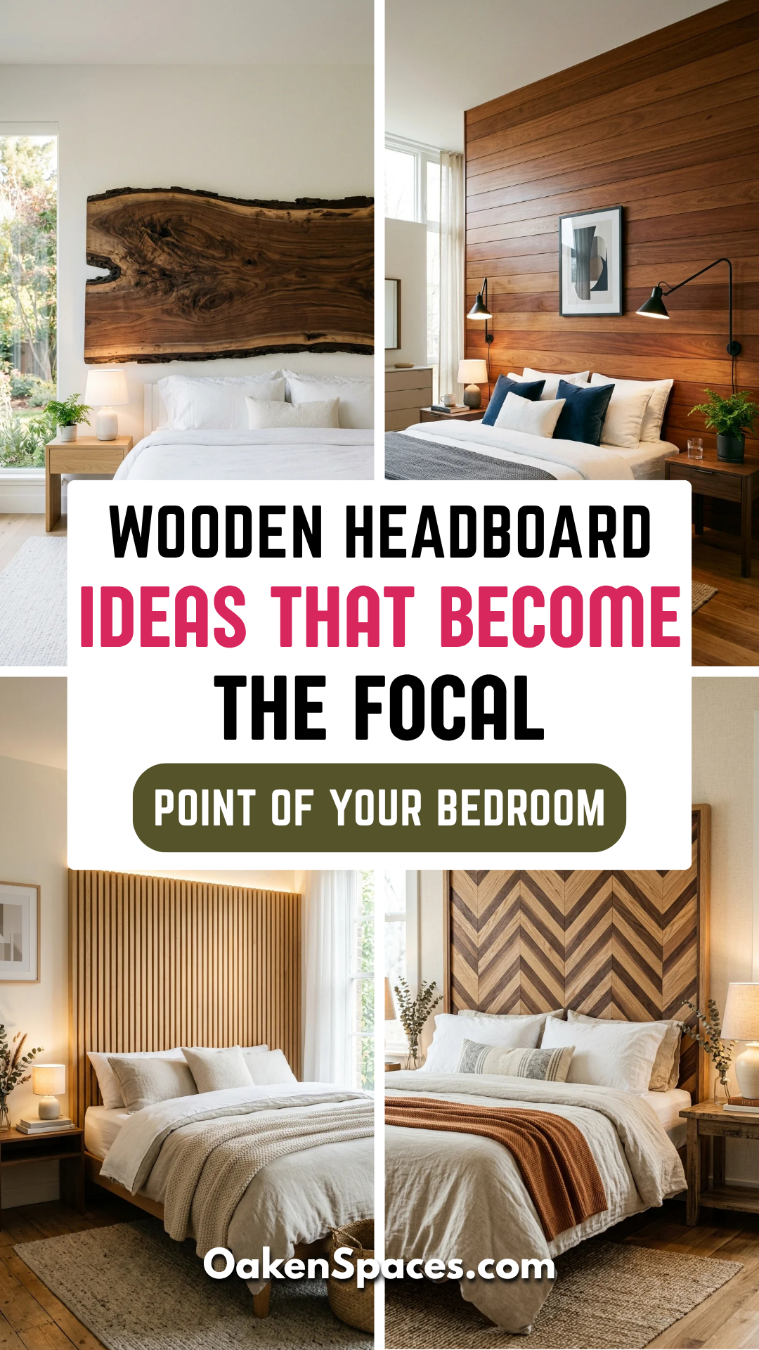 9 Wooden Headboard Ideas That Become the Focal Point of Your Bedroom