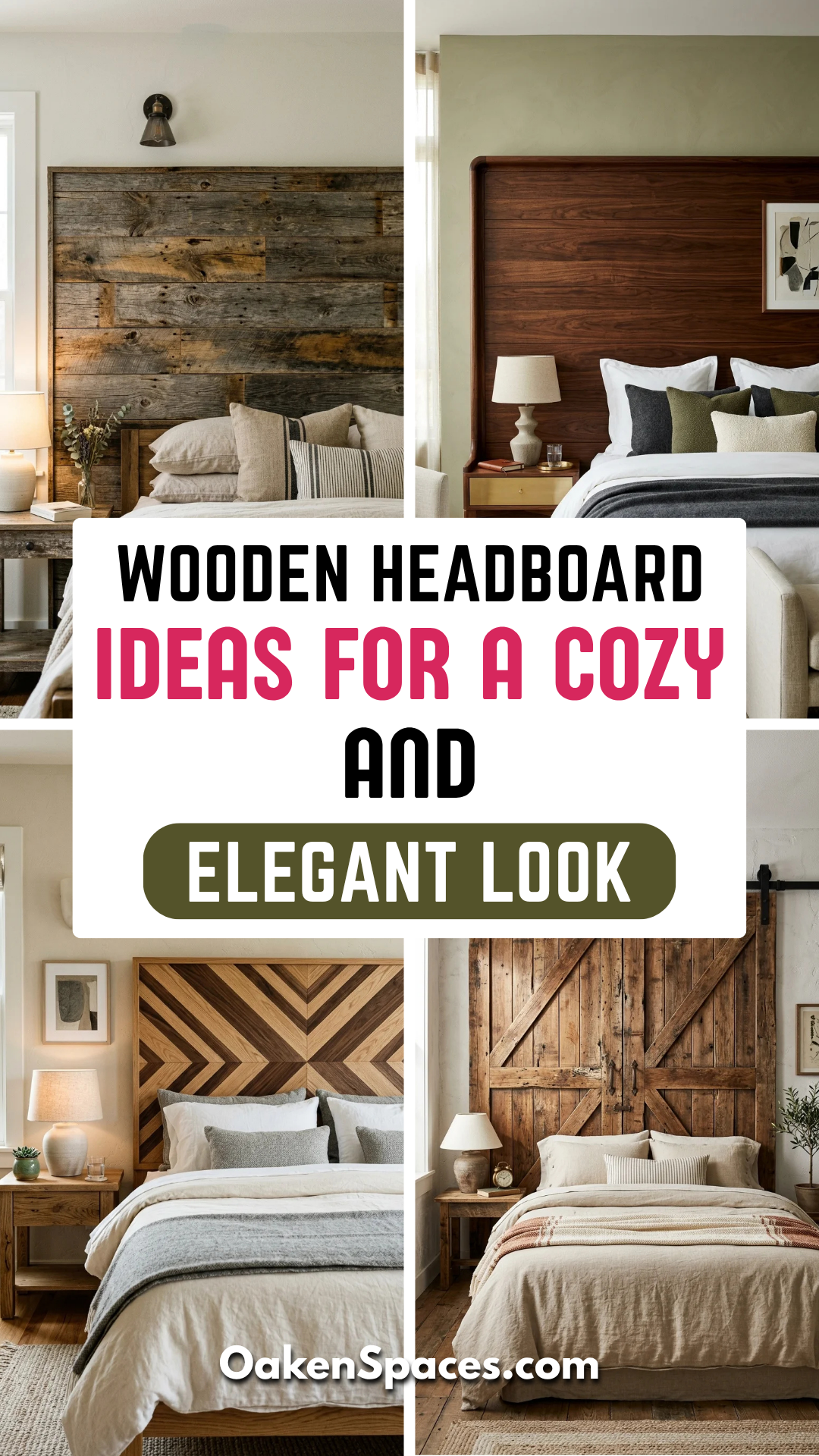 22 Wooden Headboard Ideas for a Cozy and Elegant Look