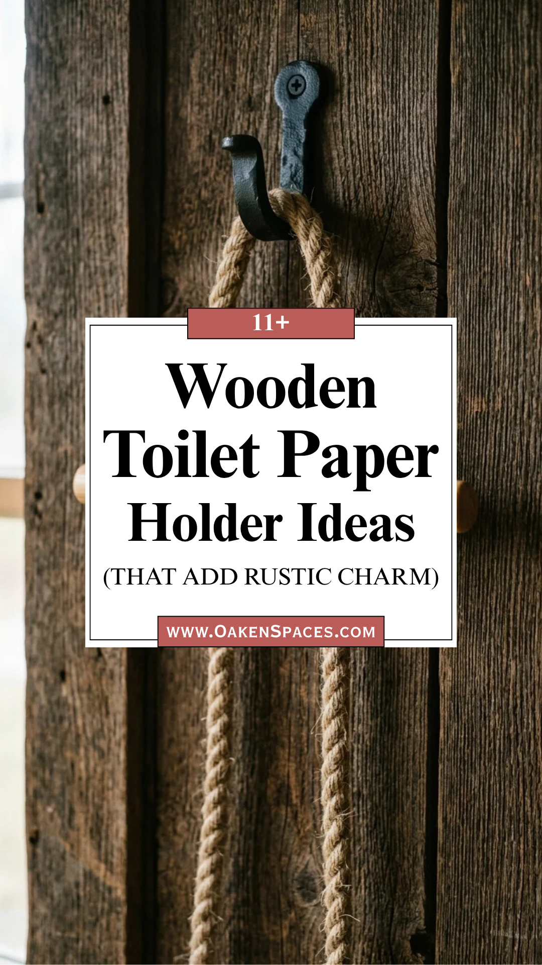 11 Wooden Toilet Paper Holder Ideas That Add Rustic Charm