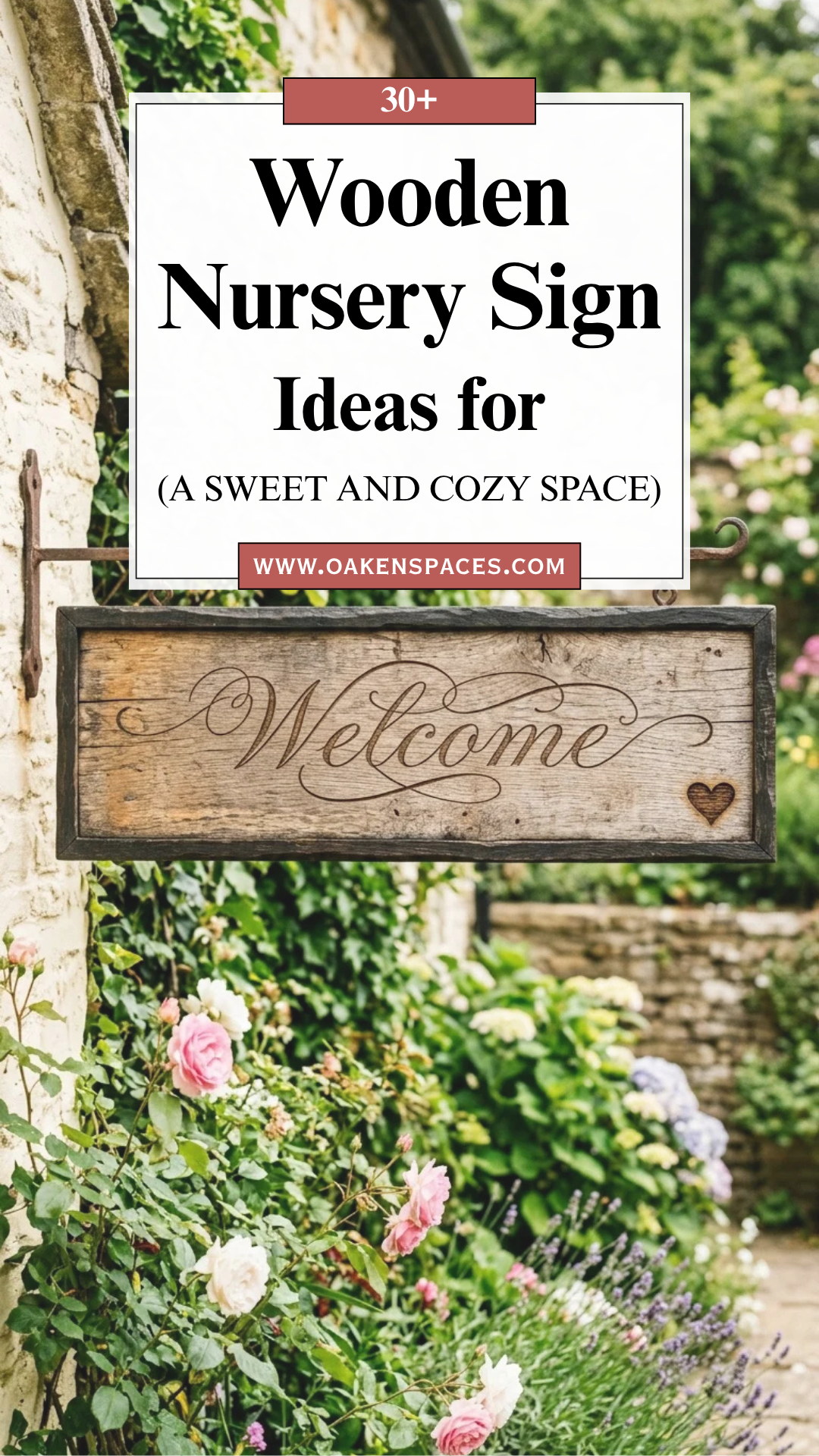 30 Wooden Nursery Sign Ideas for a Sweet and Cozy Space