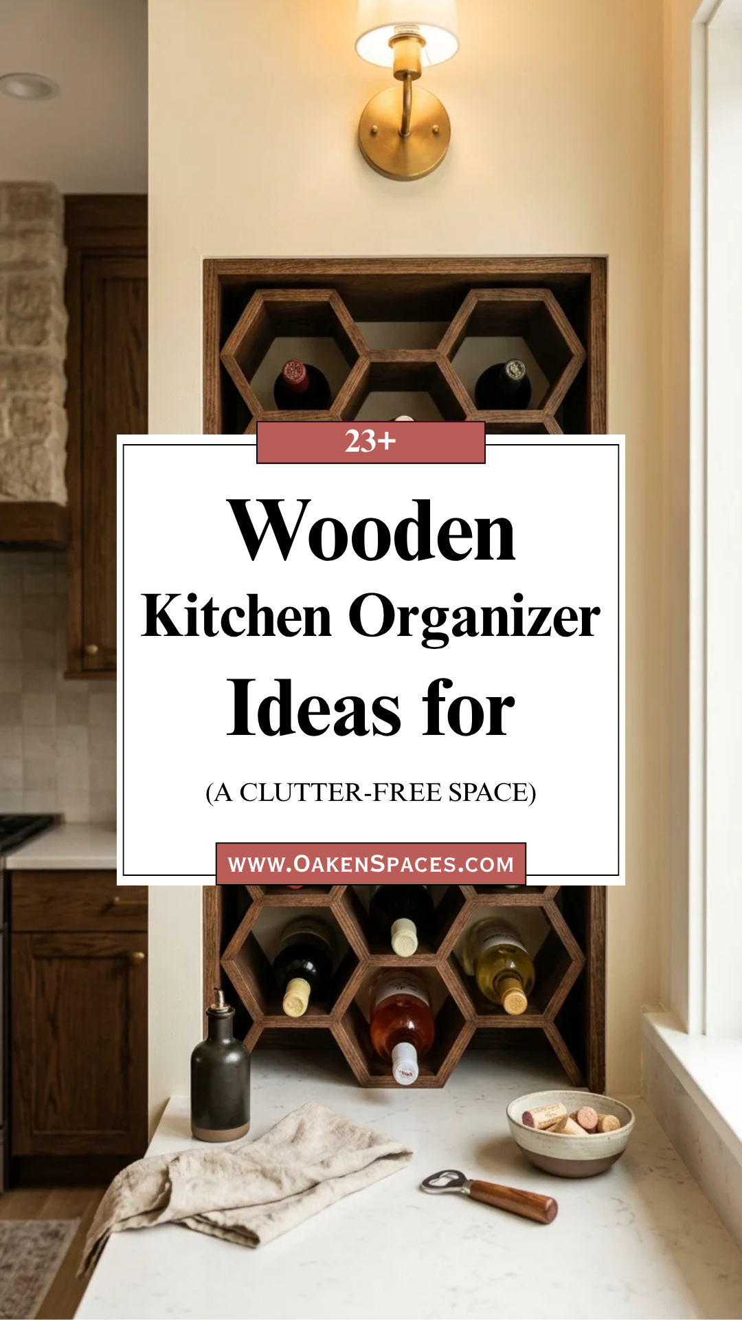23 Wooden Kitchen Organizer Ideas for a Clutter-Free Space