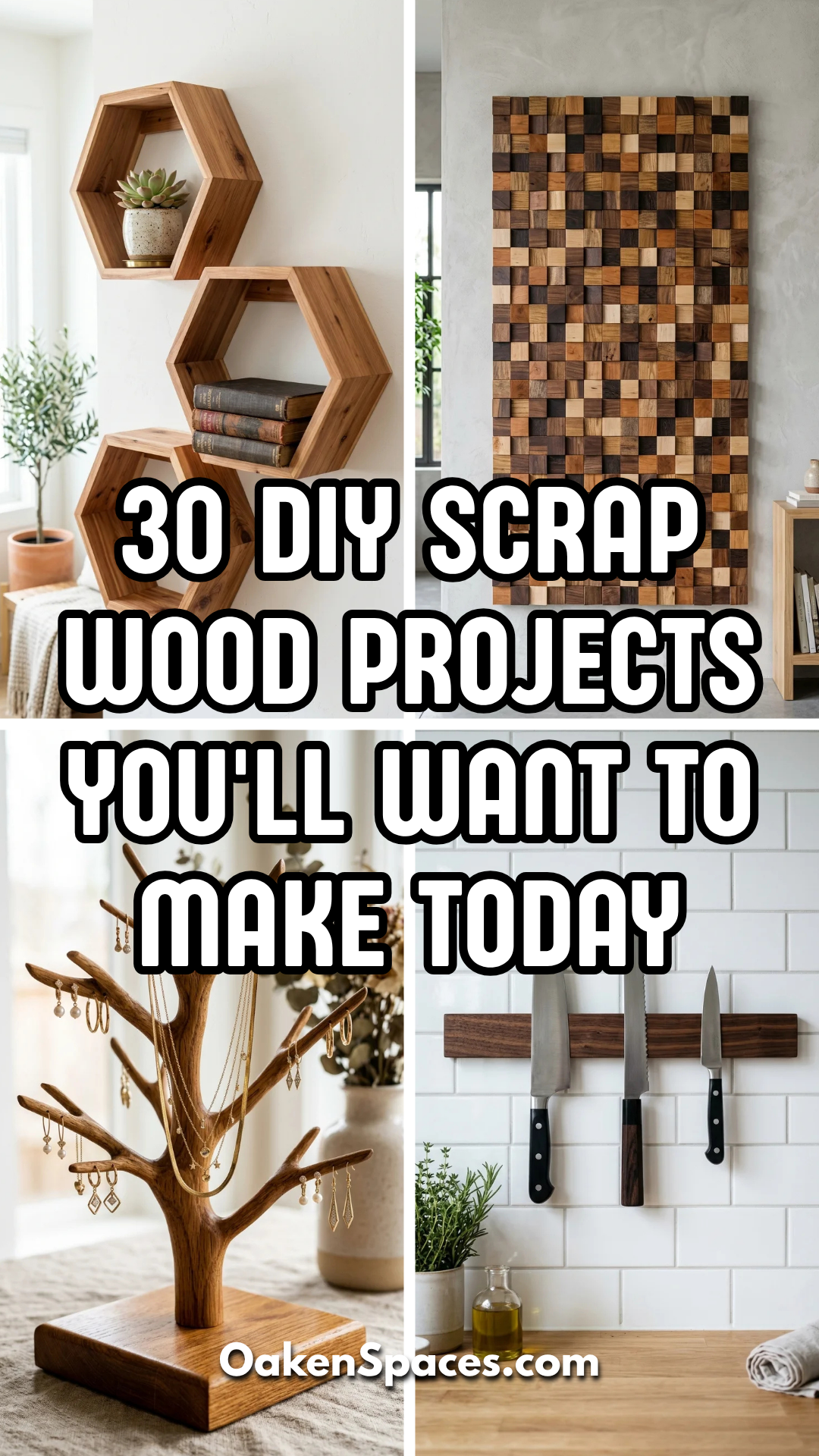 30 DIY Scrap Wood Projects You’ll Want to Make Today