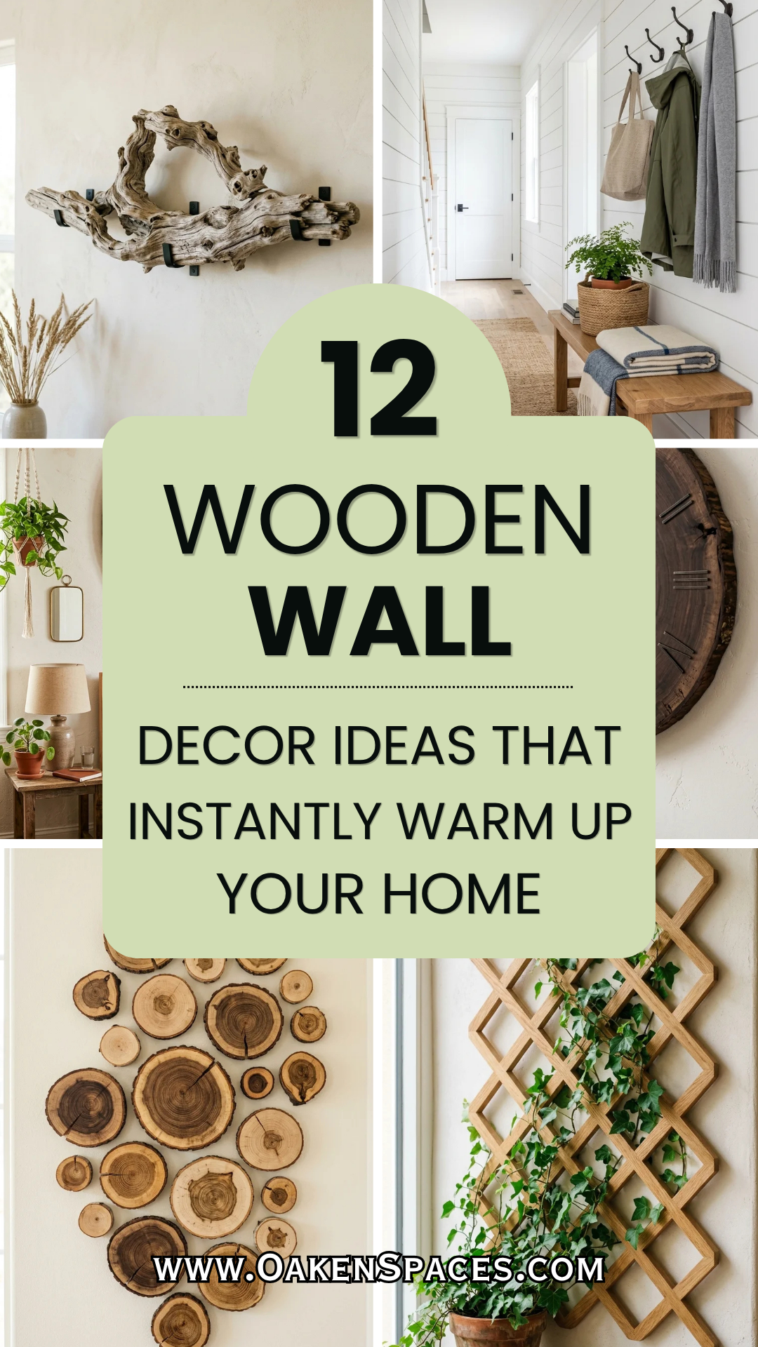 12 Wooden Wall Decor Ideas That Instantly Warm Up Your Home