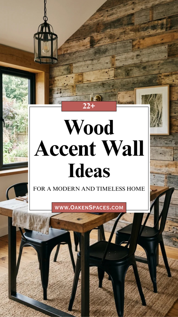 22 Wood Accent Wall Ideas for a Modern and Timeless Home