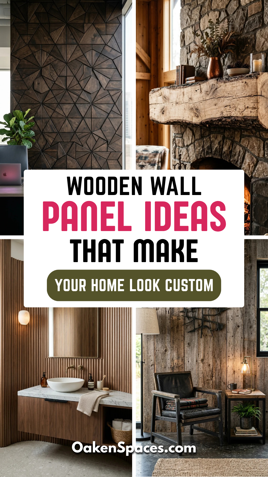 14 Wooden Wall Panel Ideas That Make Your Home Look Custom