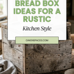 21 Wooden Bread Box Ideas for a Rustic Kitchen Style
