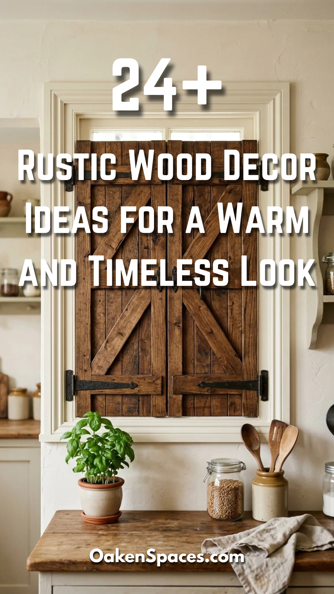 24 Rustic Wood Decor Ideas for a Warm and Timeless Look