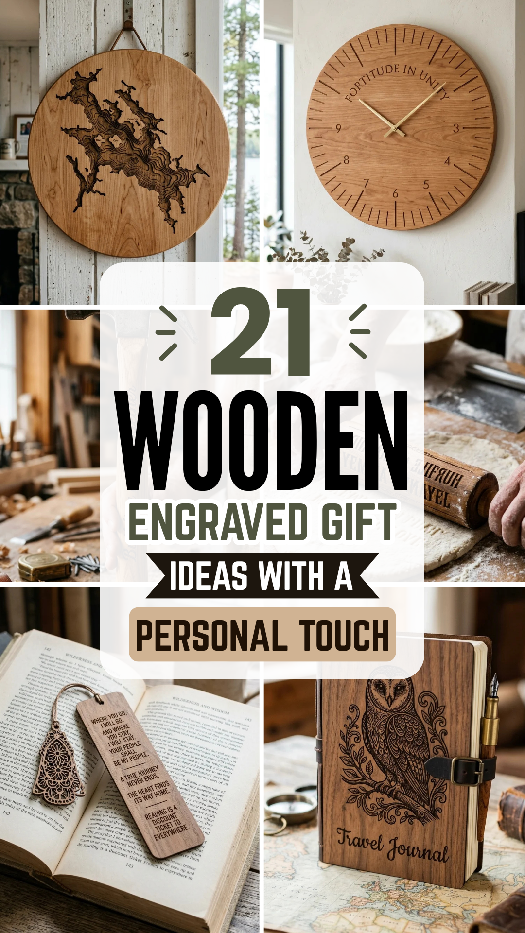 21 Wooden Engraved Gift Ideas with a Personal Touch