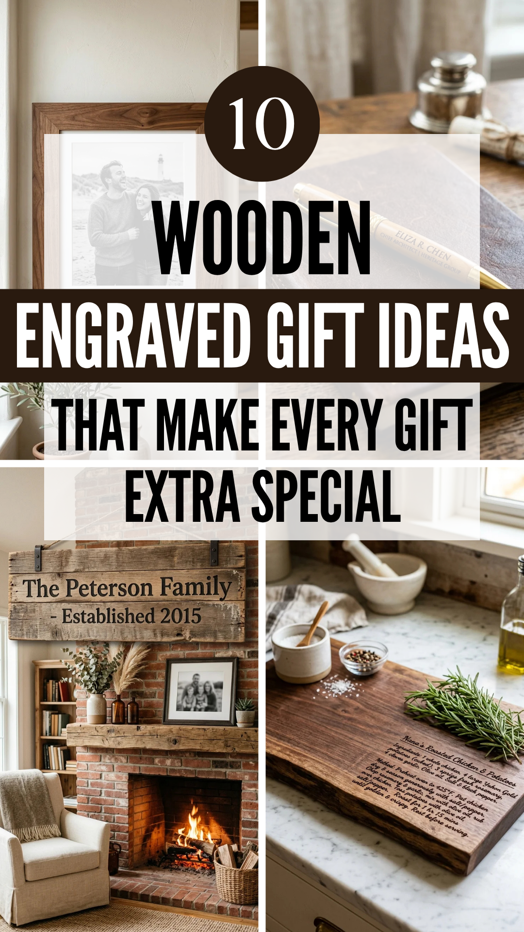 10 Wooden Engraved Gift Ideas That Make Every Gift Extra Special