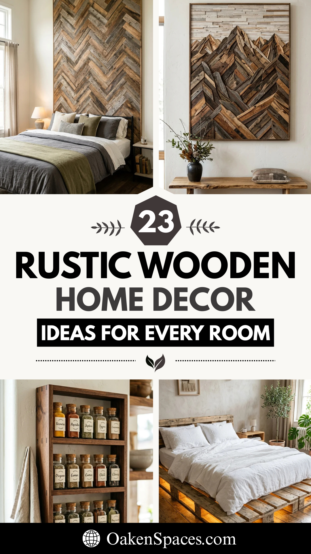 23 Rustic Wooden Home Decor Ideas for Every Room