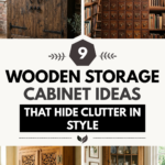 9 Wooden Storage Cabinet Ideas That Hide Clutter in Style