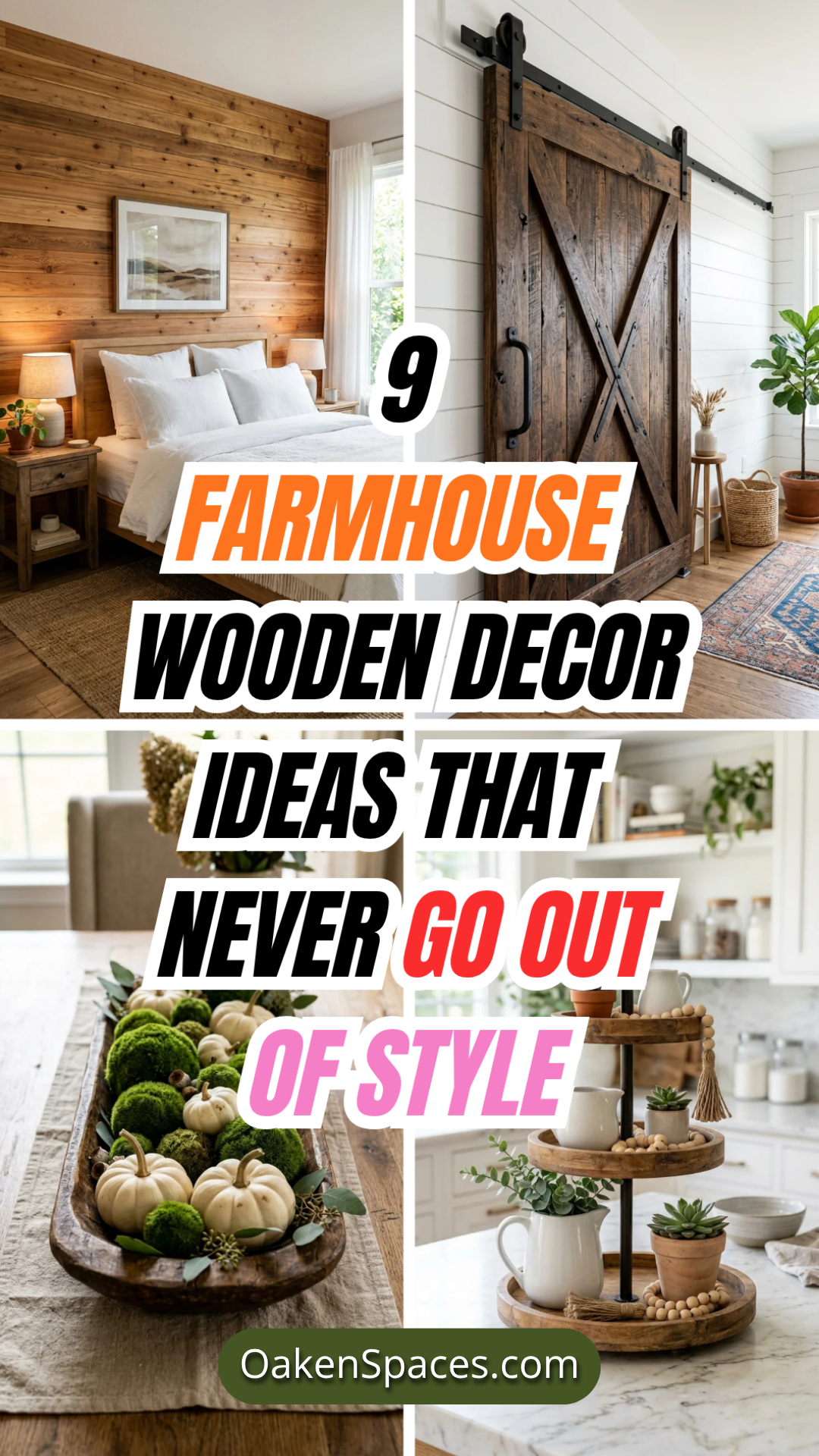 9 Farmhouse Wooden Decor Ideas That Never Go Out of Style