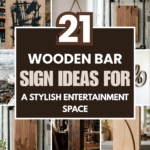 21 Wooden Bar Sign Ideas for a Stylish Entertainment Space