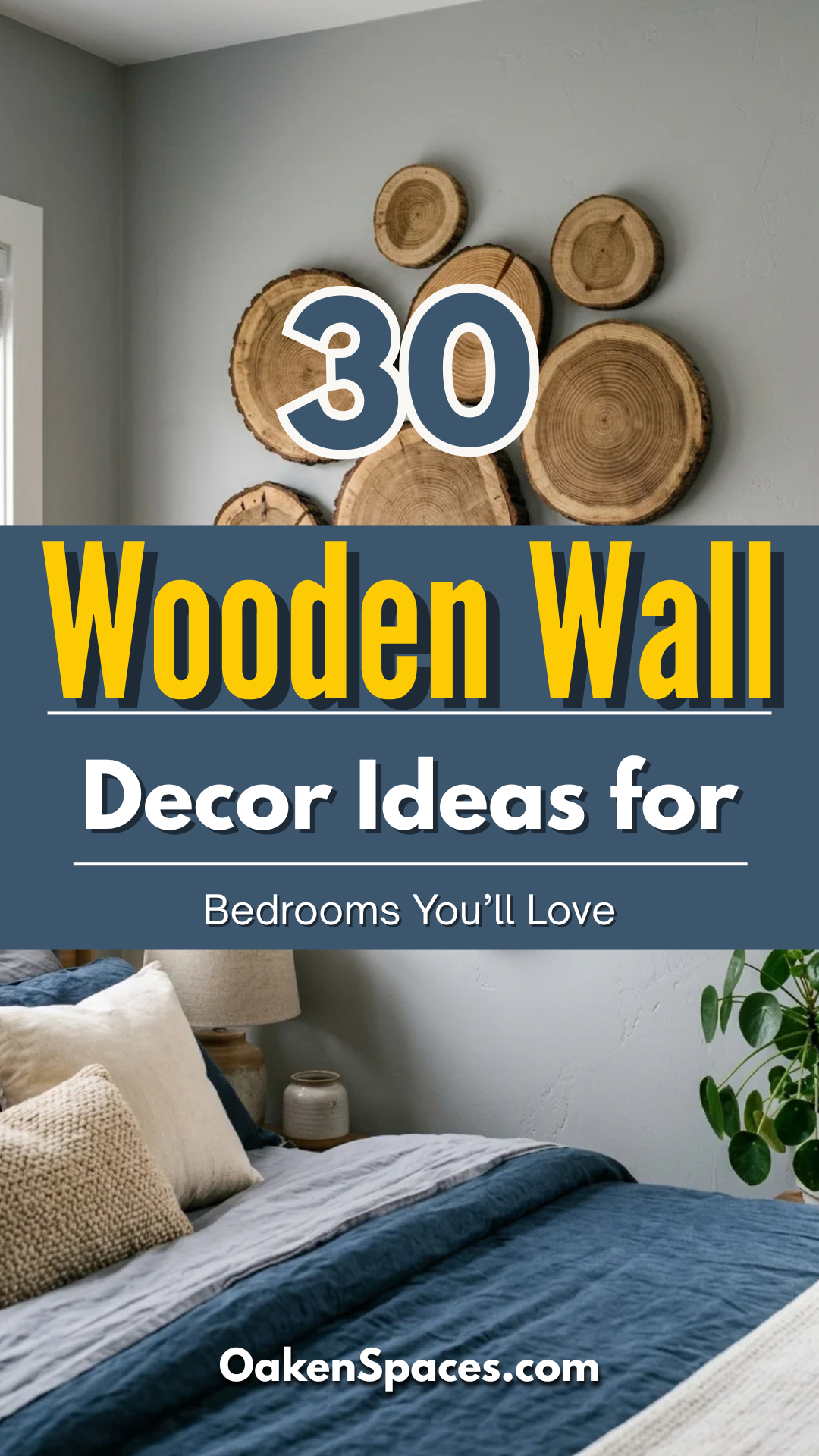 30 Wooden Wall Decor Ideas for Bedrooms You’ll Love