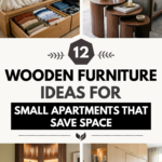 12 Wooden Furniture Ideas for Small Apartments That Save Space