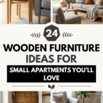 24 Wooden Furniture Ideas for Small Apartments You’ll Love