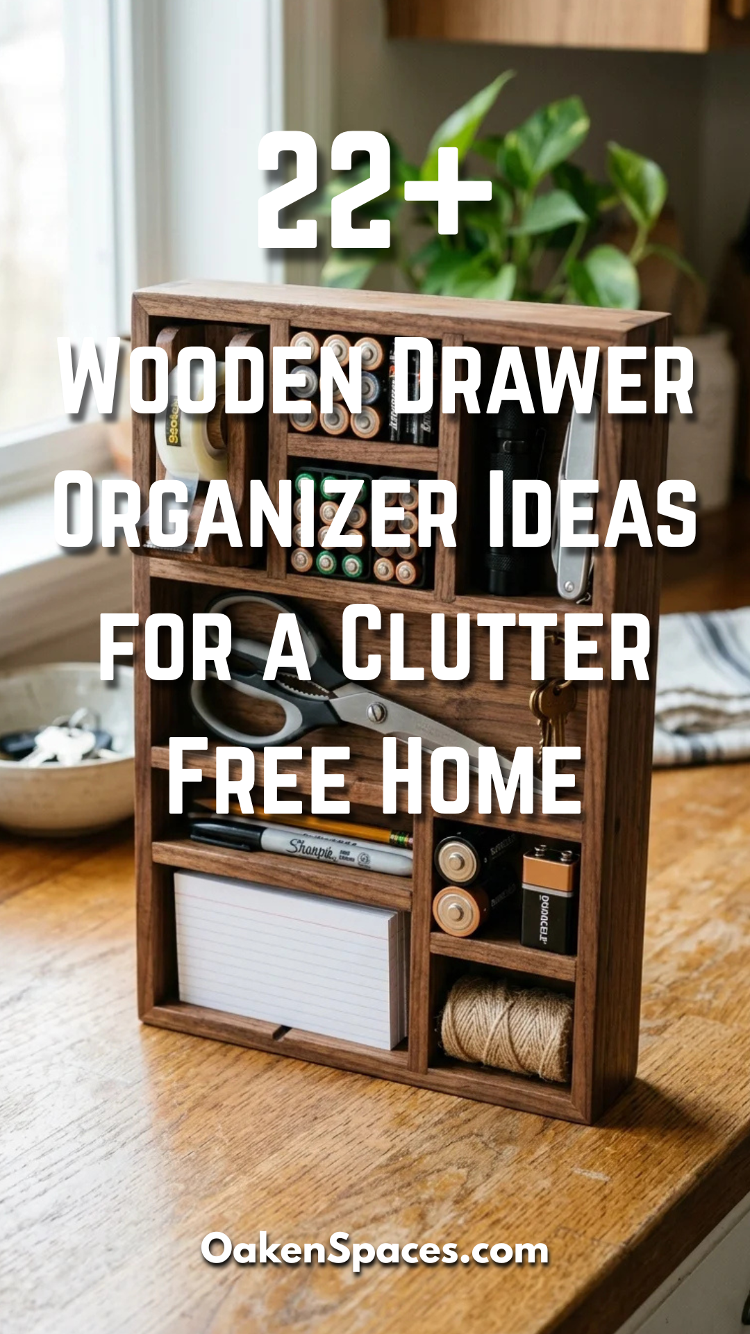 22 Wooden Drawer Organizer Ideas for a Clutter-Free Home