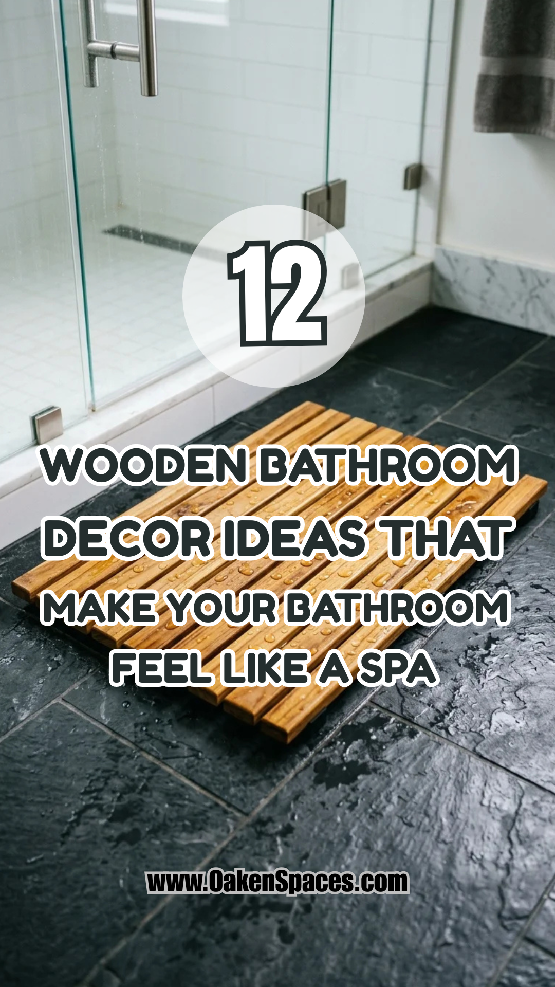 12 Wooden Bathroom Decor Ideas That Make Your Bathroom Feel Like a Spa
