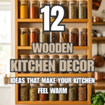 12 Wooden Kitchen Decor Ideas That Make Your Kitchen Feel Warm