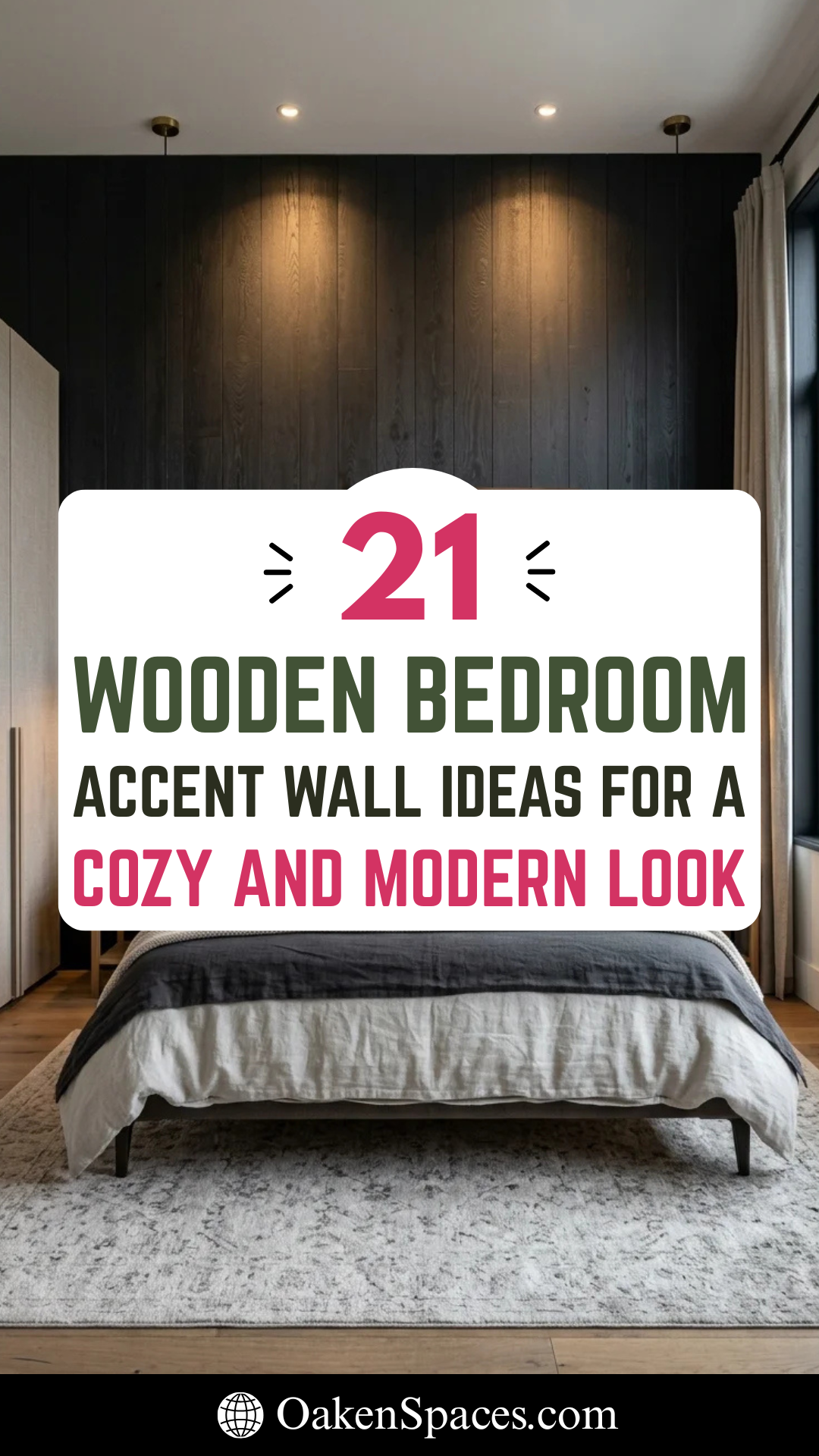 21 Wooden Bedroom Accent Wall Ideas for a Cozy and Modern Look