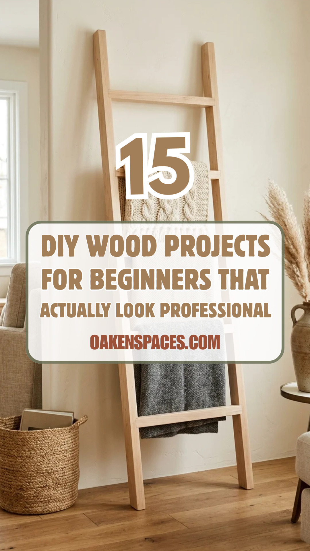 15 DIY Wood Projects for Beginners That Actually Look Professional