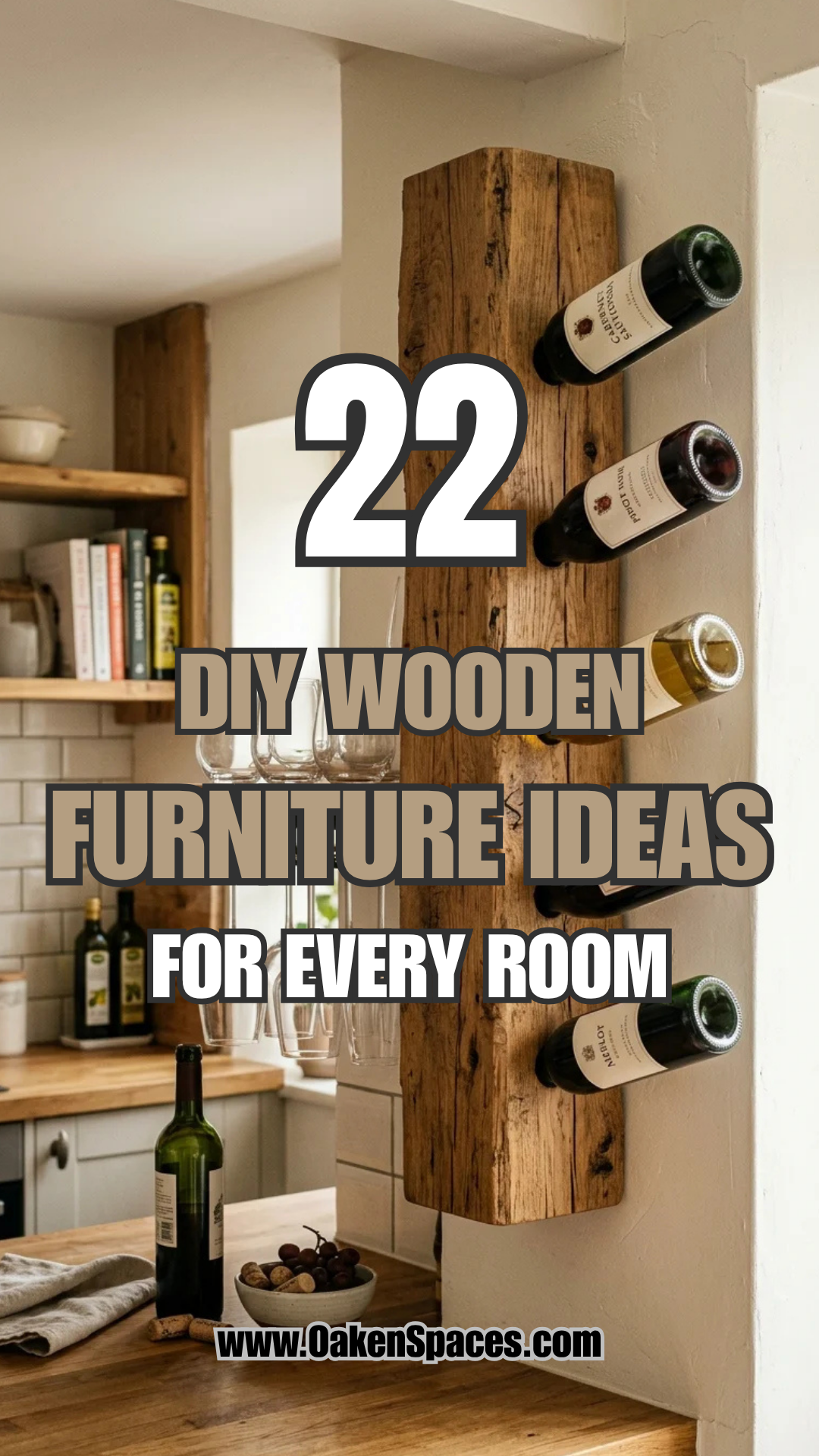 22 DIY Wooden Furniture Ideas for Every Room