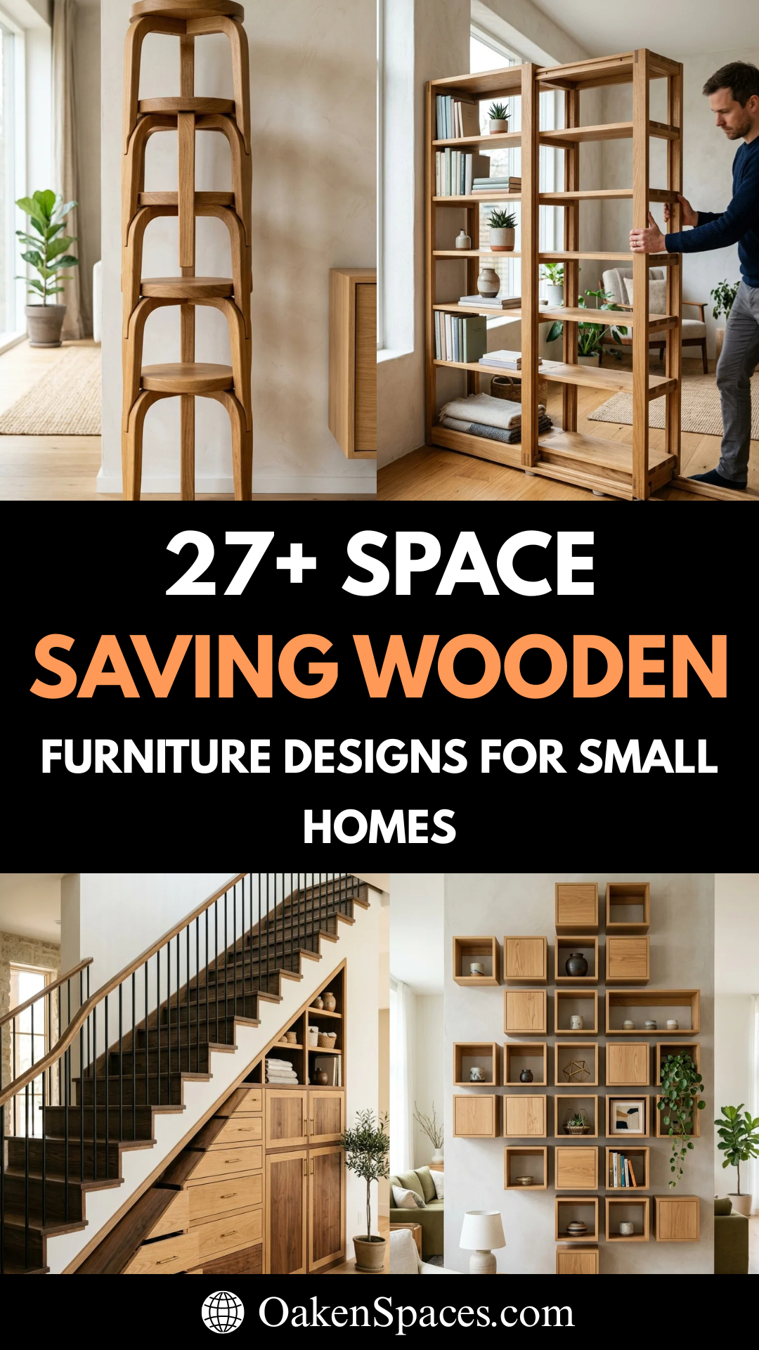 27 Space Saving Wooden Furniture Designs for Small Homes