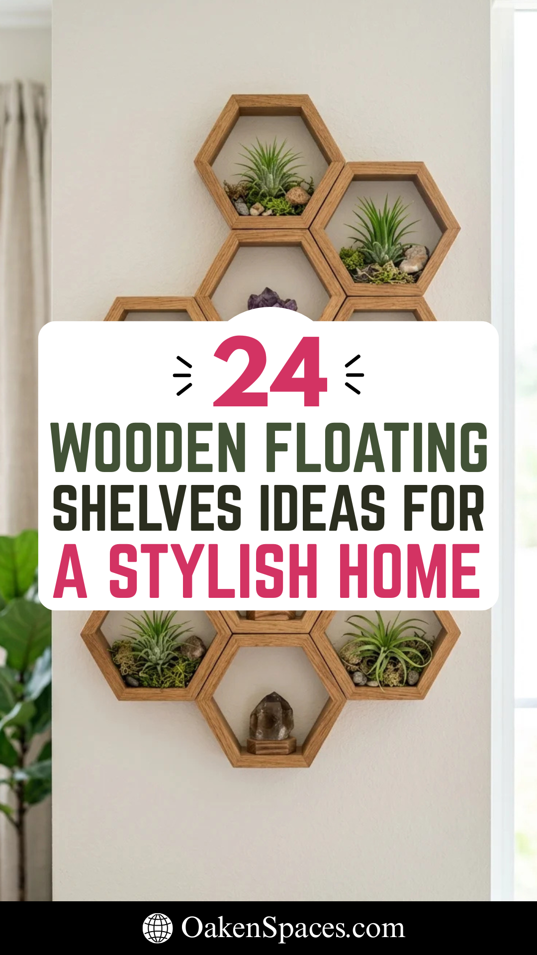 24 Wooden Floating Shelves Ideas for a Stylish Home