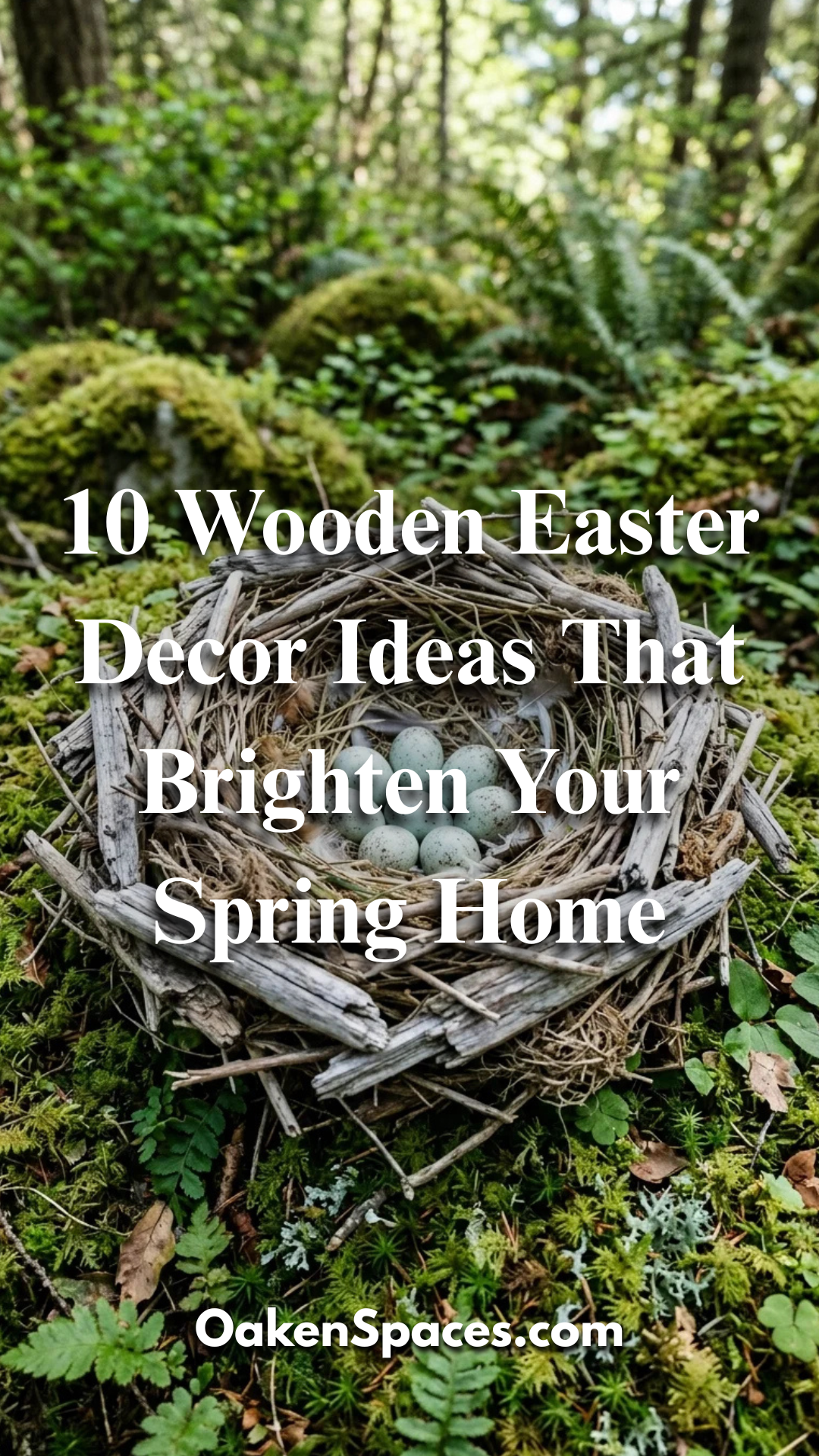10 Wooden Easter Decor Ideas That Brighten Your Spring Home