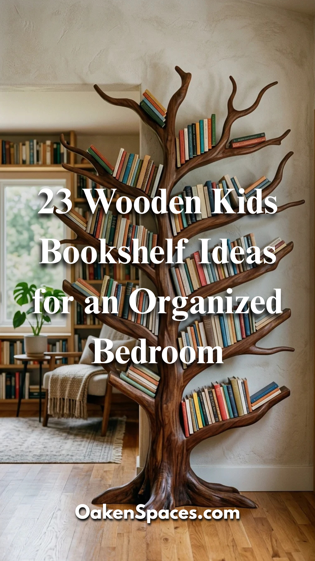23 Wooden Kids Bookshelf Ideas for an Organized Bedroom