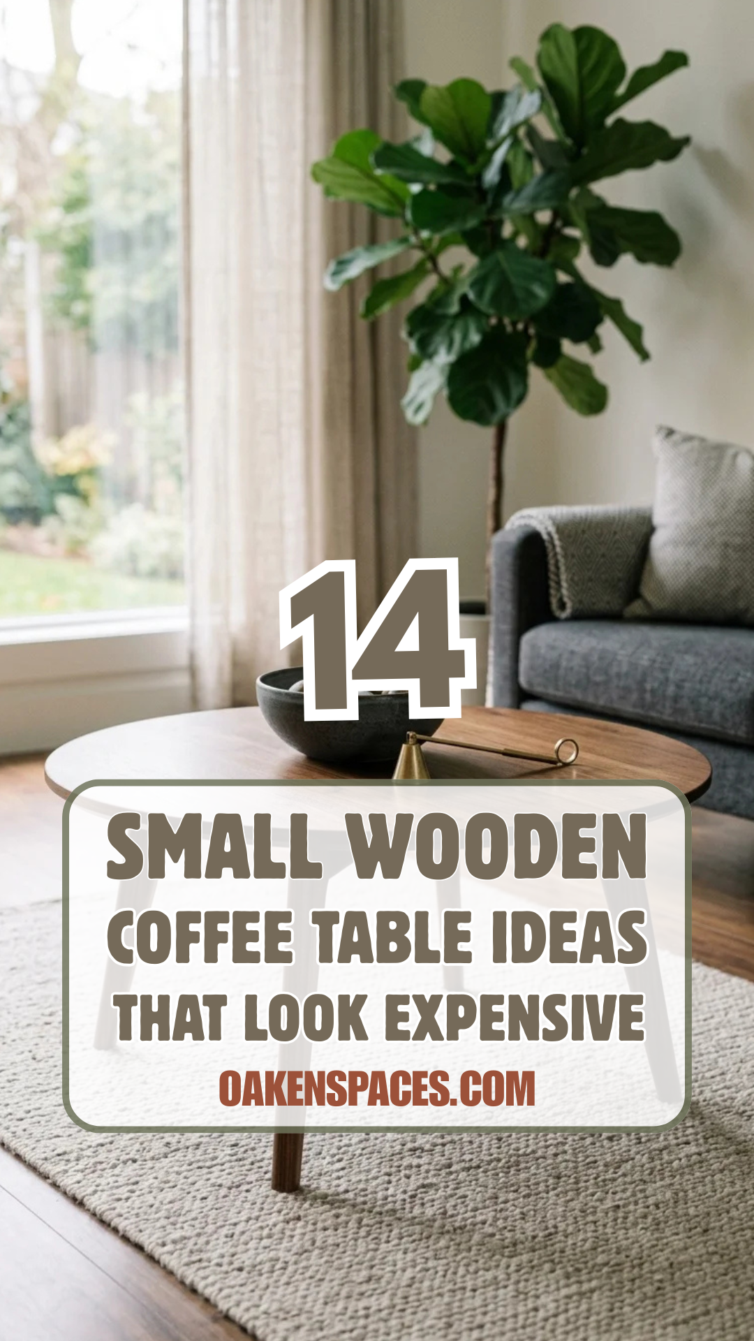 14 Small Wooden Coffee Table Ideas That Look Expensive