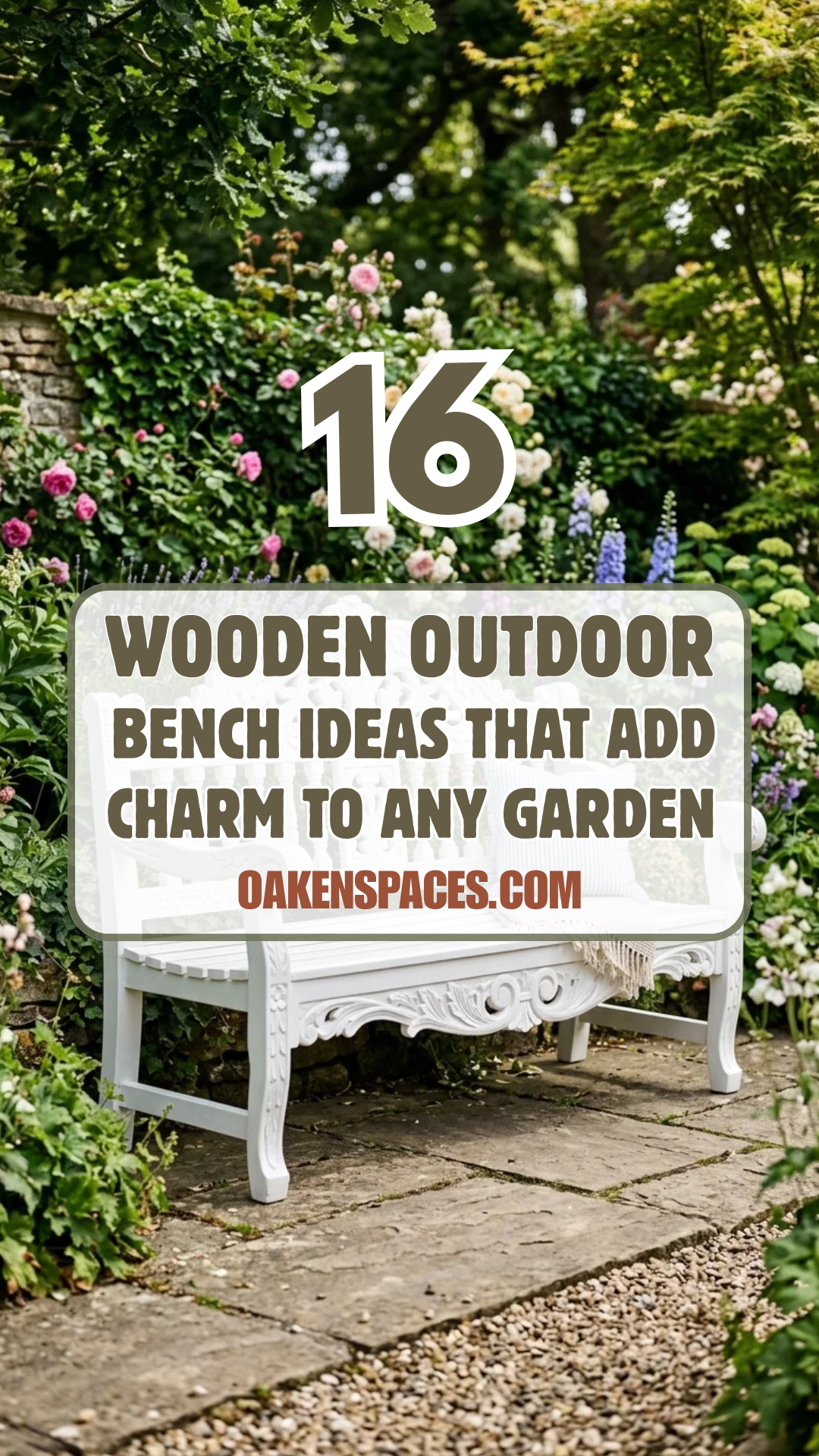 16 Wooden Outdoor Bench Ideas That Add Charm to Any Garden