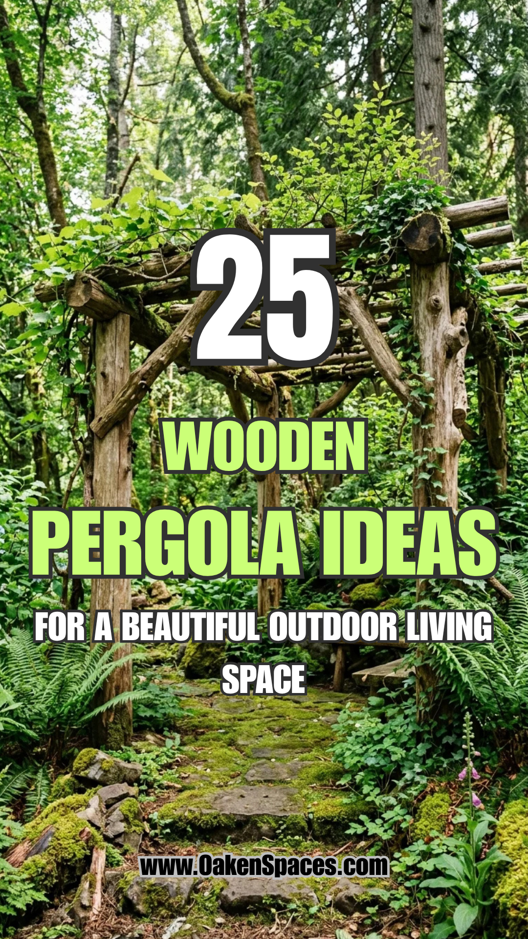 25 Wooden Pergola Ideas for a Beautiful Outdoor Living Space