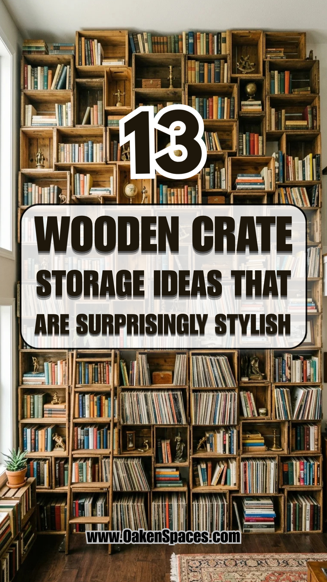 13 Wooden Crate Storage Ideas That Are Surprisingly Stylish