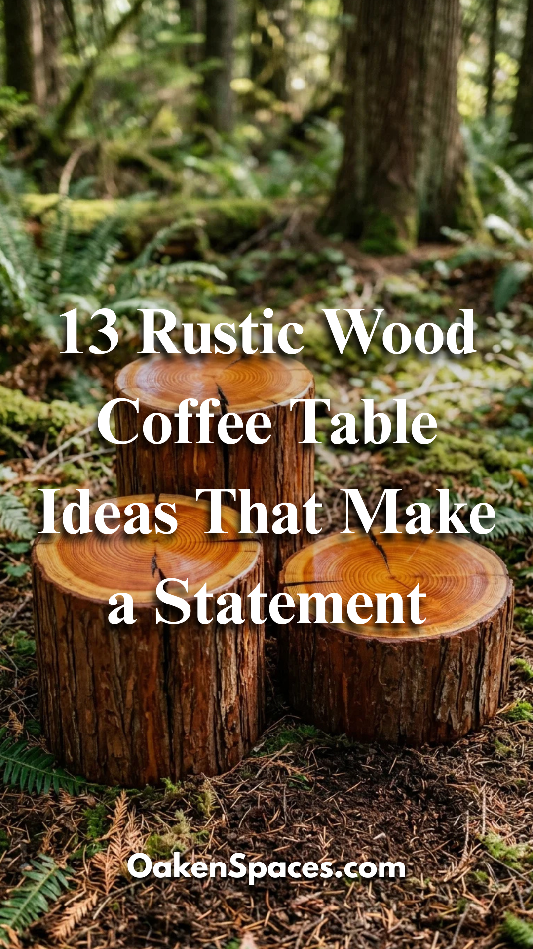 13 Rustic Wood Coffee Table Ideas That Make a Statement