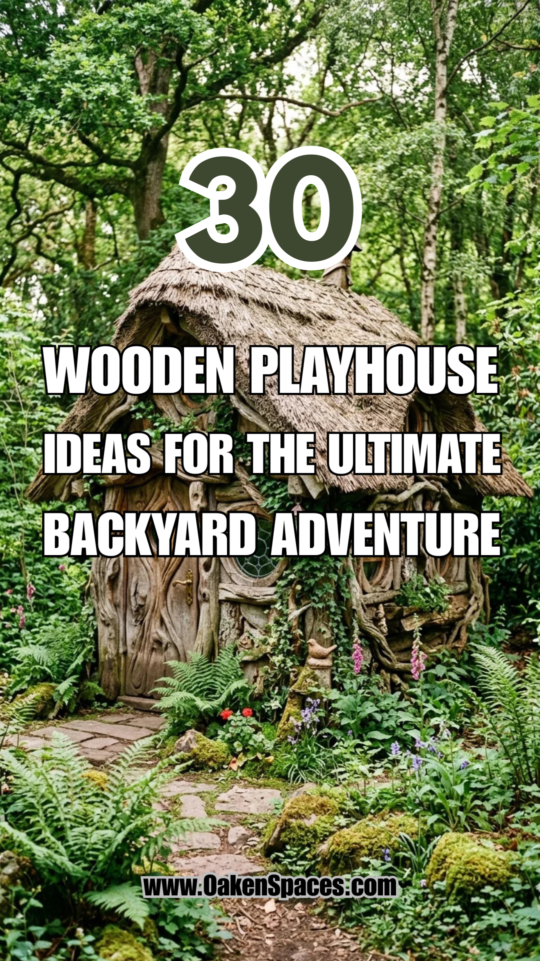 30 Wooden Playhouse Ideas for the Ultimate Backyard Adventure