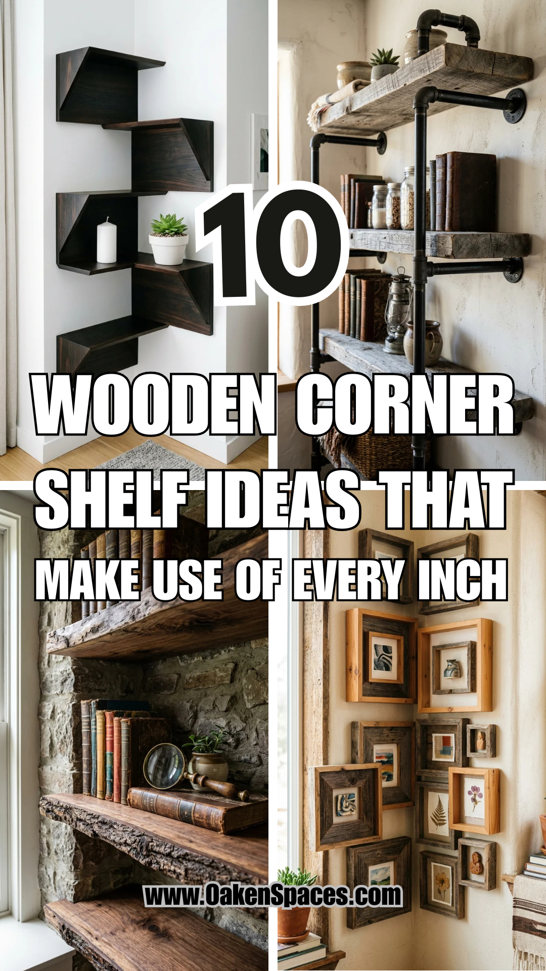 10 Wooden Corner Shelf Ideas That Make Use of Every Inch