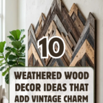 10 Weathered Wood Decor Ideas That Add Vintage Charm