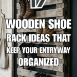 17 Wooden Shoe Rack Ideas That Keep Your Entryway Organized