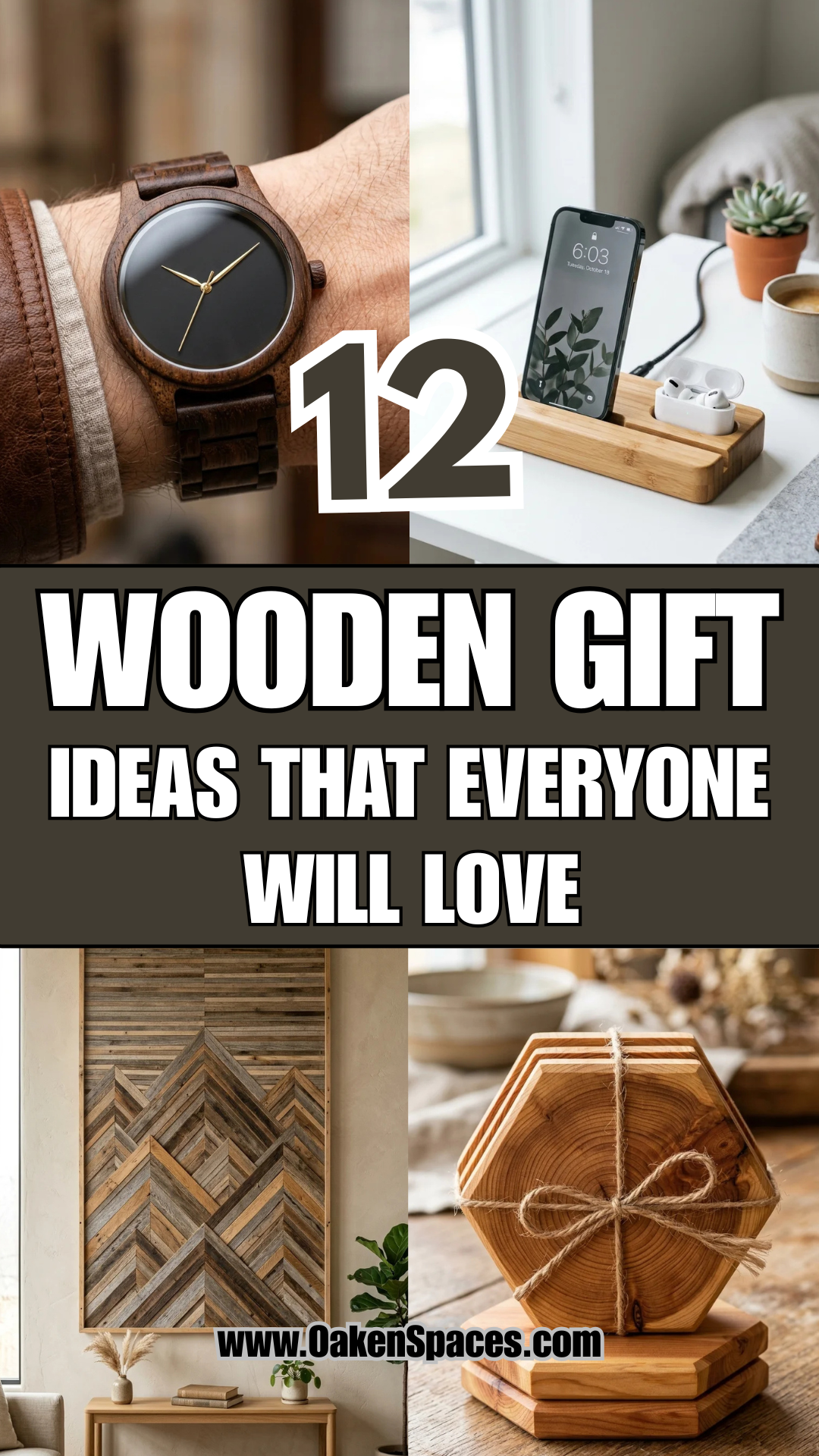 12 Wooden Gift Ideas That Everyone Will Love