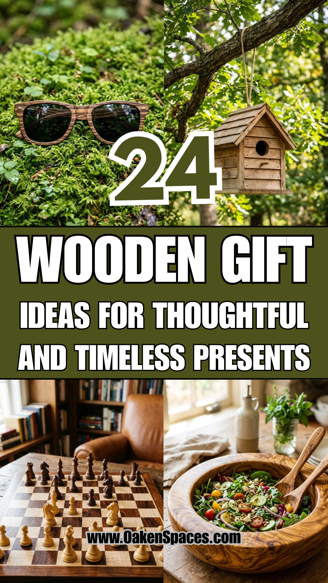 24 Wooden Gift Ideas for Thoughtful and Timeless Presents