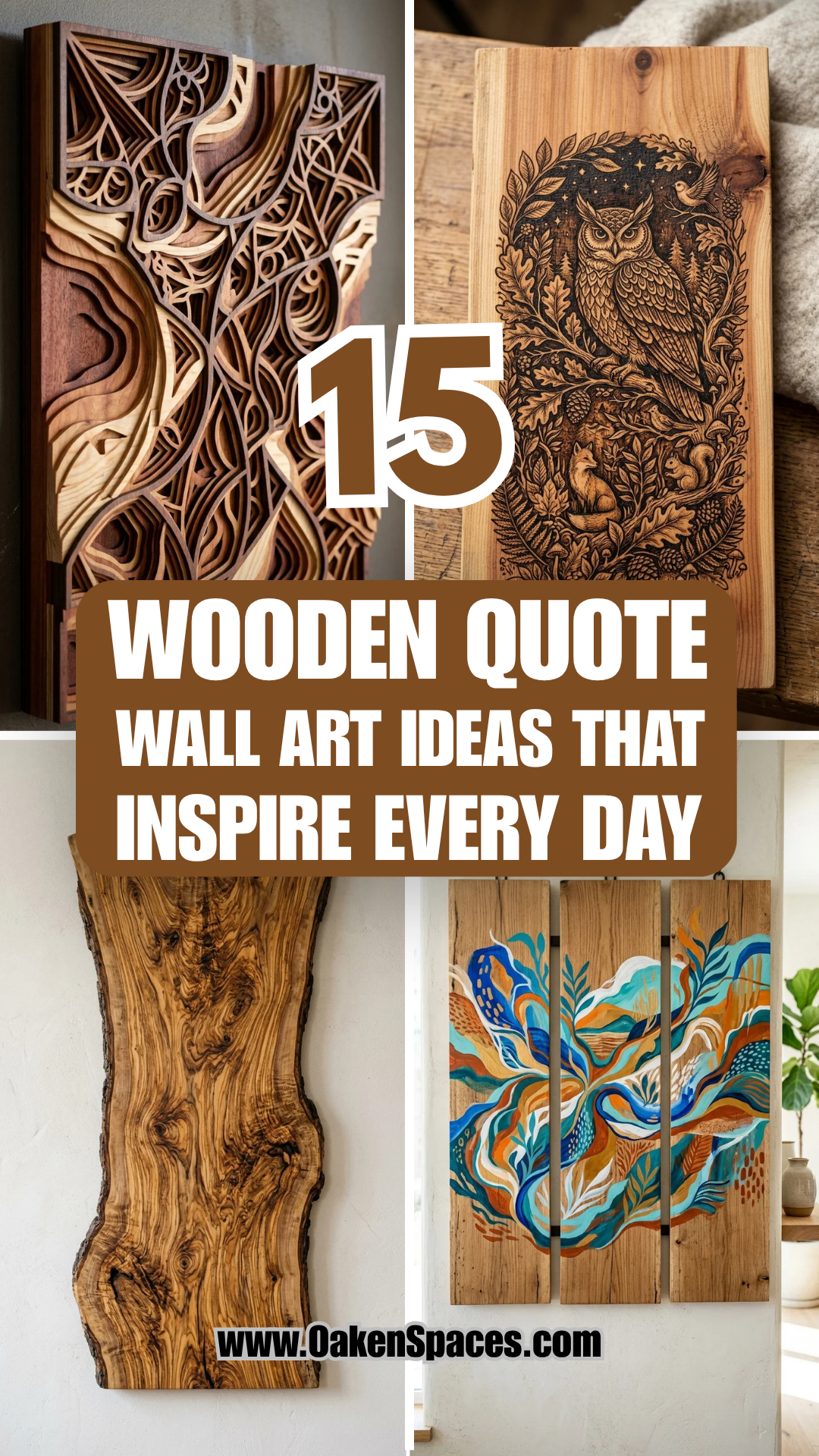 15 Wooden Quote Wall Art Ideas That Inspire Every Day